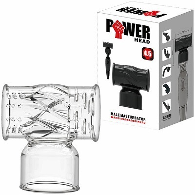 パワーヘッド メイルマスターベーター (クリア)