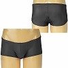 メンズ ウェットストレッチ生地ローライズボクサーパンツ ブラック