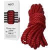 <NEO>SM緊縛 職人なめしジュート麻縄 8m (赤)