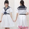 お嬢様学園高校のセーラー服(夏服) M