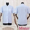 半袖シャツ単品 サックス M
