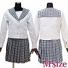 私立学園のセーラー服(中間服) M