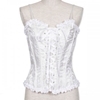 レースアップコルセット ホワイト
